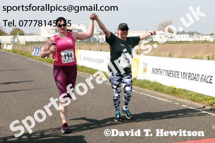 North Tyneside 10k Road Race, Whitley Bay. Photo:  David T. Hewitson/Sports for All Pics